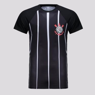 Imagem de Camisa Corinthians Classic Listrada Masculina-Masculino