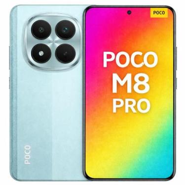 Imagem de Smartphone Celular Xiaomi POCO M8 Pro 5G 512GB, 12GB RAM, Dual SIM, Te