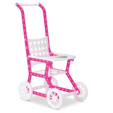 Imagem de Carrinho De Boneca Passeio Meu Nenê Rosa - Cardoso