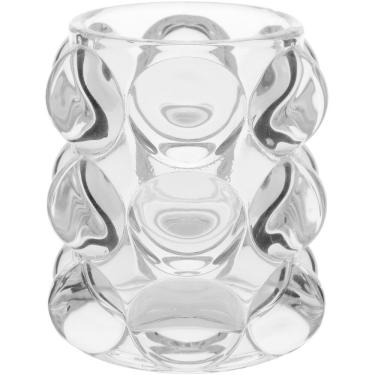 Imagem de CASTIÇAL 9x9x9cm VIDRO TRANSPARENTE