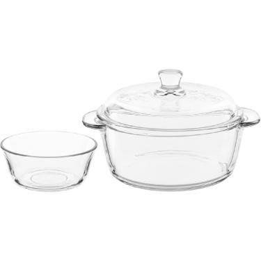 Imagem de Jogo 5pç Sobremesa Home&co Vidro 1l/300ml TRANSPARENTE