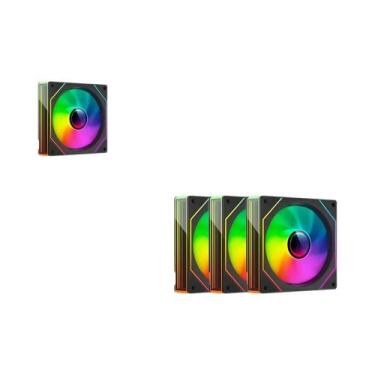 Imagem de Ventilador De Gabinete De Computador ARGB PWM Silencioso De 120mm 12V 