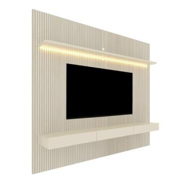 Imagem de Painel para TV até 90 Polegadas com LED 100% MDF 224cmx250cm Impressão