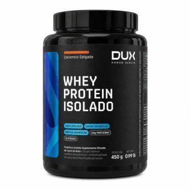 Imagem de Whey Protein Isolado DUX 450g Sabor Caramelo Salgado Sabor:Caramelo Sa