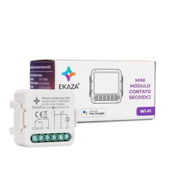 Imagem de Interruptor Inteligente Wifi Mini Módulo Contato Seco Ekaza Alexa e Go