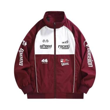 Imagem de Jaqueta Bomber Casual Masculina Com Manga Longa, Abertura Com Zíper, G