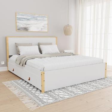 Imagem de Cama Queen 4 Gavetas Íris CabeCasa MadeiraOriginals - CabeCasa Madeira