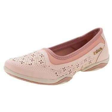 Imagem de Tenis Sapatilha Feminina Conforto Slip On Kolosh C2743, Rose, 38