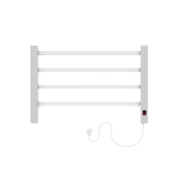 Imagem de Toalheiro Térmico Elétrico Casuli Quadratto Uno Branco 127V 220V Lado 