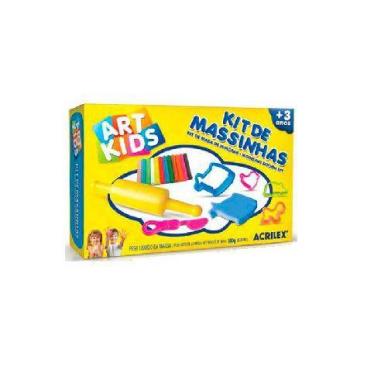 Imagem de Kit Massinhas Art Kids - Acrilex - 180g