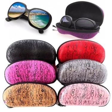 Imagem de Porta Oculos Case Estojo Zíper Colorido Óculos Solar Armação - Portway