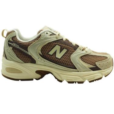 Imagem de Tênis New Balance 530 Bege/Marrom Claro Unisex, Bege, 34