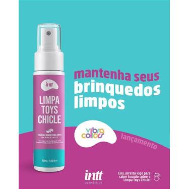 Imagem de Higienizador para Brinquedos Sexuais Limpa Toys com Cheirinho de Chicl