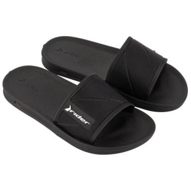 Imagem de Chinelo Infantil Masculino Rider 11.592, Preto, Preto, 32/33