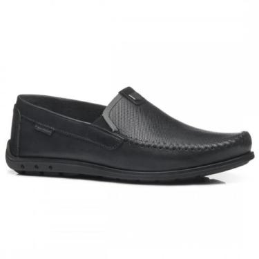 Imagem de Mocassim Pegada 141603 Masculino Preto, 39