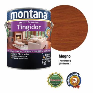 Imagem de Verniz Tingidor Premium MONTANA 3,6, MOGNO