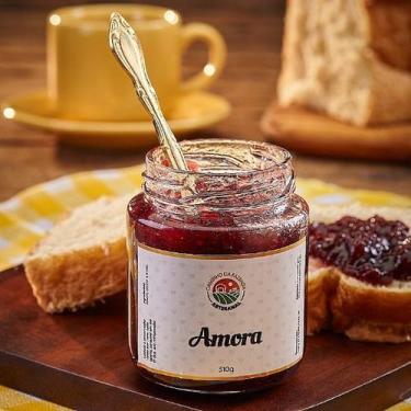 Imagem de Geléia de Amora Natural e Artesanal 70% da Fruta - Caminho da Fazenda