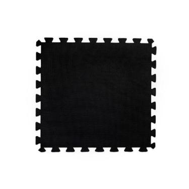 Imagem de Tatame EVA Preto Conjunto com 10 Unidades 50cm x 50cm x 2cm