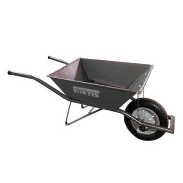 Imagem de Carrinho de mão reforçado premium 65L pneu com câmara - Fortis