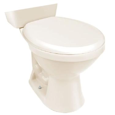 Imagem de Bacia para Caixa Acoplada Loren Way BA-30 Instalação de Piso Louça Sanitária Bege Lorenzetti