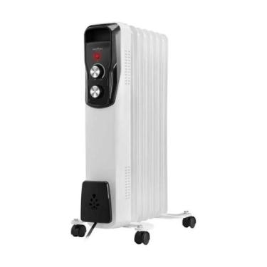 Imagem de Aquecedor a óleo britânia baq1720b 1500w 127v 3 níveis de potência, Br