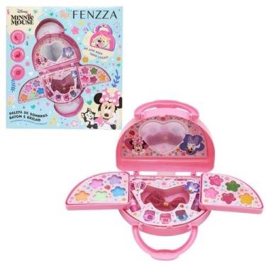 Imagem de Paleta de Sombras Minnie Mouse com Batom e Brilho - Maquiagem Infantil