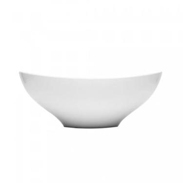 Imagem de Saladeira de melamina branca 34cm x 30cm wolff