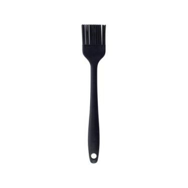 Imagem de Pincel de Silicone Duplo Preto 21cm Oikos, Preto, 1