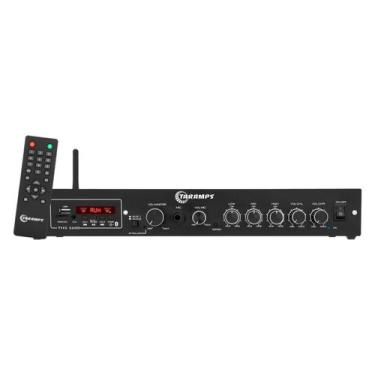 Imagem de Receiver Potencia Amplificador 120w Rms Taramps Ths 3600 Usb Preto 2X6
