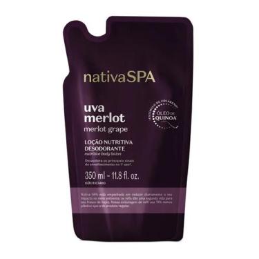Imagem de Refil Loção Noturna Corporal Nativa SPA Uva Merlot 350ml - OBoticario
