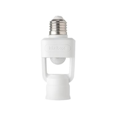 Imagem de Sensor de Presença ESPI 360S com Detecção 360 graus  e Soquete E-27 Branco Intelbras