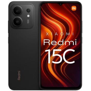 Imagem de Smartphone 15C lançamento 2026 versão global - Master, 256GB, Preto