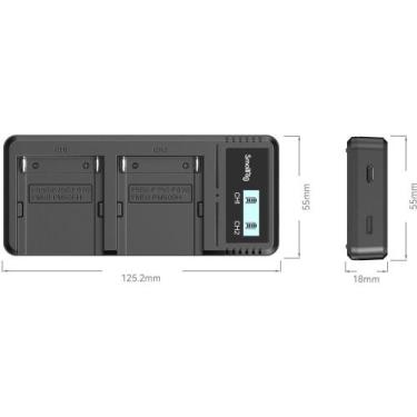 Imagem de Carregador de Bateria Smallrig NP-F970 4086