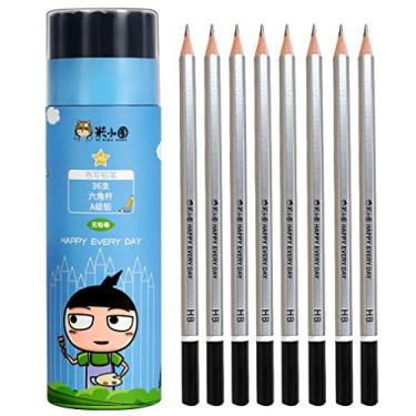 Imagem de Caneta hexagonal HB para lápis de madeira com esboço 36