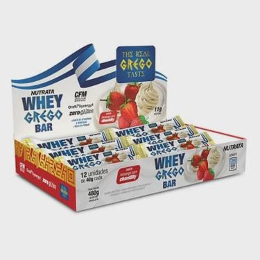 Imagem de Whey Grego Bar (cx 12 Unidades) – Nutrata