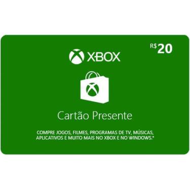 Imagem de Gift Card Digital Xbox Cash R$ 20