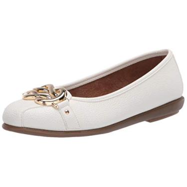 Imagem de Aerosoles Salto plano Big Bet feminino, Branco, 35