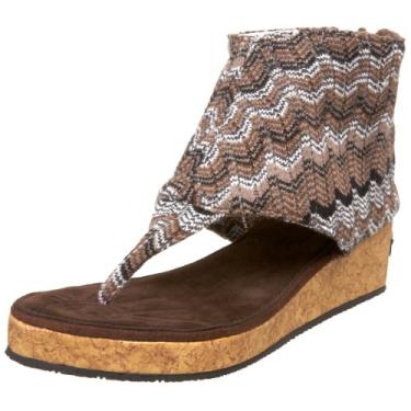 Imagem de Sun Luks by Muk Luks Sandália Gondola feminina, Deserto, 10