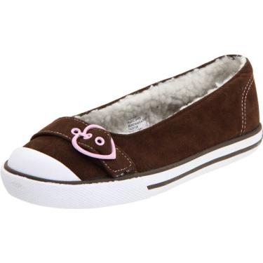 Imagem de UNIONBAY Tênis Sherpa (criança pequena/grande), Marrom, 1 Little Kid