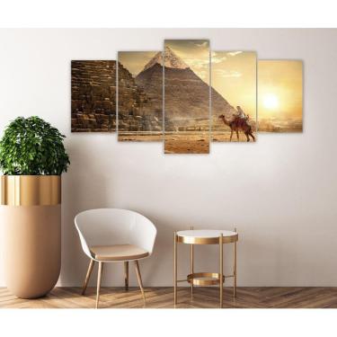 Imagem de Quadro Decorativo Sala Quarto Escritório Pirâmides do Egito
