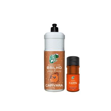 Imagem de Banho De Brilho Capivara + Tonalizante Carpa Kamaleão