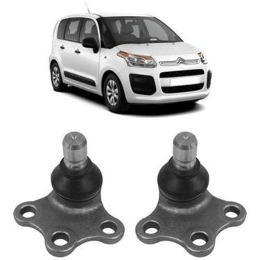 Imagem de Kit 2 Pivô Bandeja Dianteira C3 Picasso 2 2013 2014 2015