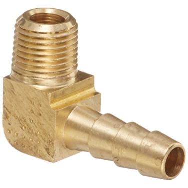 Imagem de Parker 129HB-4-2-pk20 Mangueira Barb, 0,64 cm ID x 0,95 cm MNPT, latão (pacote com 20)