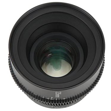 Imagem de Lente de cinema, lente de montagem FX T1.05 de abertura contínua de 35 mm Formato APS C para fotografar