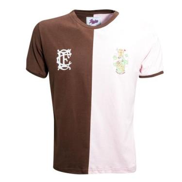 Imagem de Camisa Corinthians Casuals 1939 Liga Retrô  Marrom E Branca P