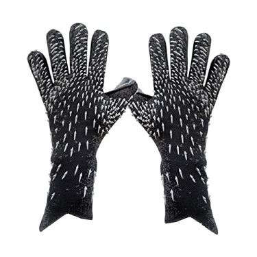 Imagem de Luvas de goleiro de futebol KOCOME com aderência forte e suporte de dedo, tamanho 6/7/8/9/10