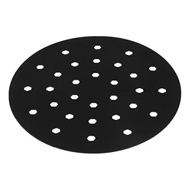 Imagem de UPKOCH Tapete de silicone reutilizável para fritadeira a ar perfurada para fritadeira de ar forros de fritadeira antiaderente