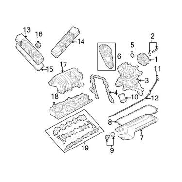 Imagem de Mopar 05086829AA GASKET AQUECEDOR DE ADMISSÃO DE AR