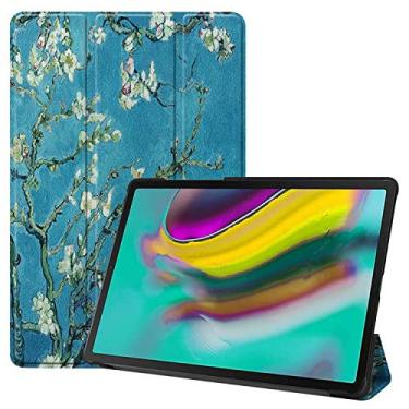 Imagem de Galaxy Tab A 8.0 2019 T290/T295, capa fina e leve para tablet pintada com suporte, Galaxy Tab S5E 10.5 Tab A 10.1 Tab S6 10.5 Tab A 10.5 (Tab A 10.5 T590/T595 2019, pintura 1)