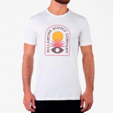 Imagem de Camiseta Billabong Reverie Masculina Sm23 Off White